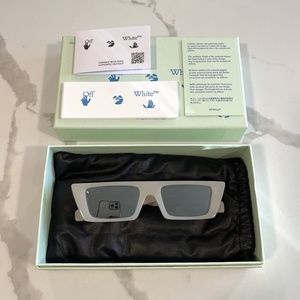 Off-White Marfa Rectangle Frame Sunglasses